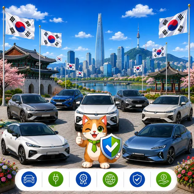 Seguro Automotriz Vehículos Corea del Sur