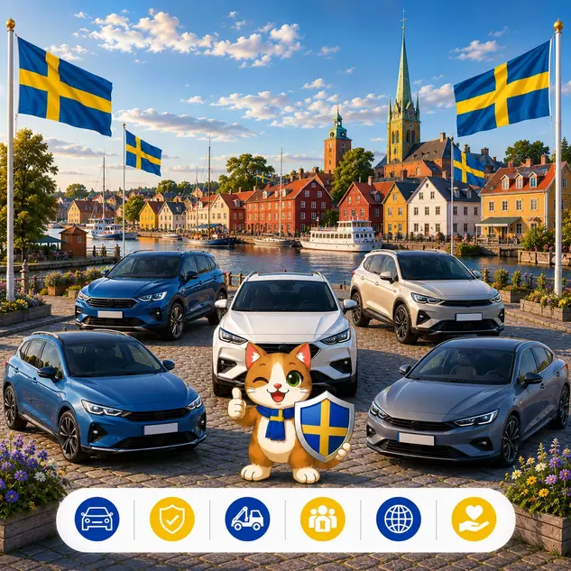 Seguro Automotriz Vehículos Suecia
