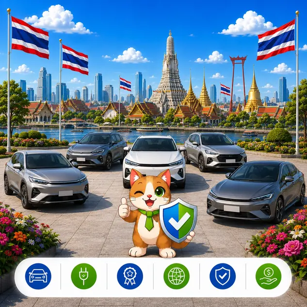 Seguro Automotriz Vehículos Tailandia